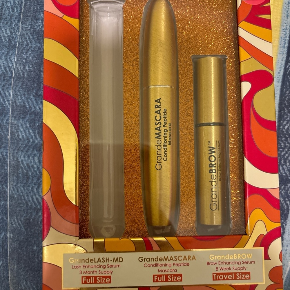 Grande lash mascara and brow serum